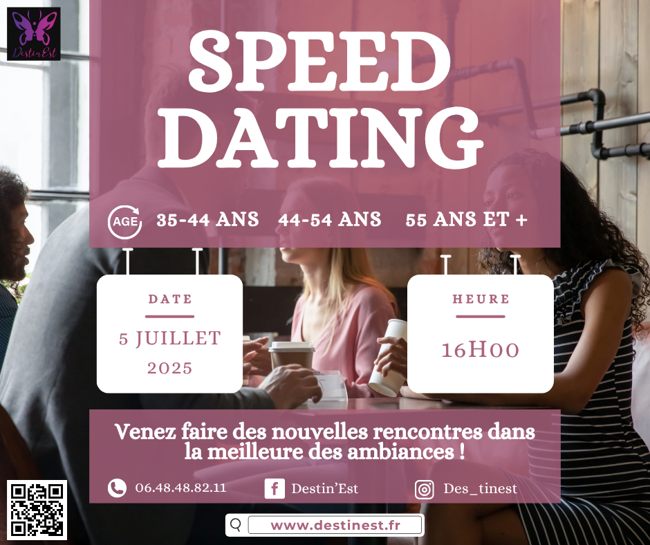 SPEED DATING 5 JUILLET