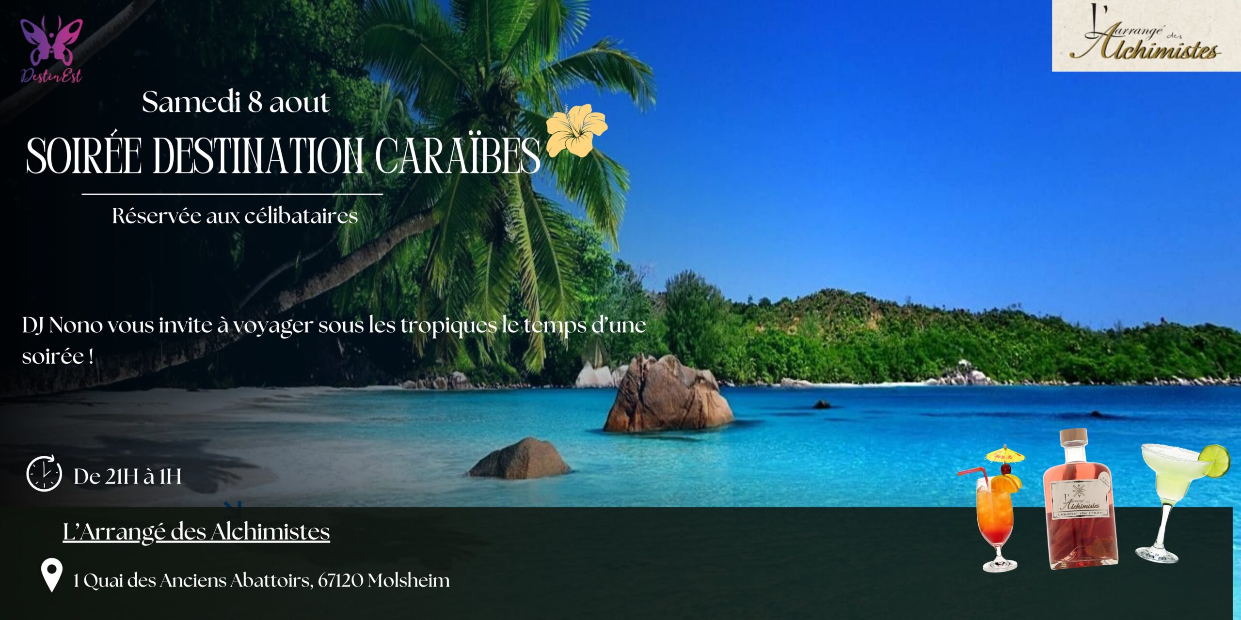 Soirée Destination Caraïbes